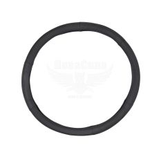 Чохол руля XXXXL шкіра чорний 50-52см. (CarLife)