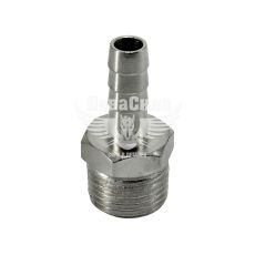 Быстрораздельное соединение (переходник) с наружной резьбой 1/2 на шланг 12мм. (AirKraft)