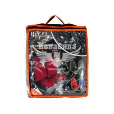 Чохли на сидіння (майки) (Beltex) Унів. перед. чорні Delux (к-т.-2шт.)