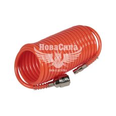 Шланг компрессора 6х8мм. 15Атм. 5м. (Vorel)