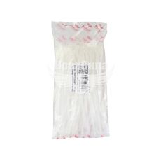 Хомут пластиковий білий 4,0х150 (Vortex) (уп. 100шт.)