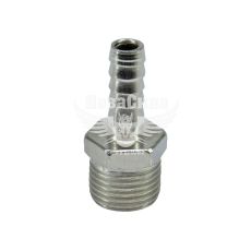 Быстро раздельное соединения (переходник) с внеш. резьб. 1/2 на шланг 10мм. (Intertool)