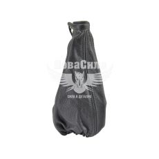 Чохол ручки КПП шкіра (CarLife) унів. (чорний)