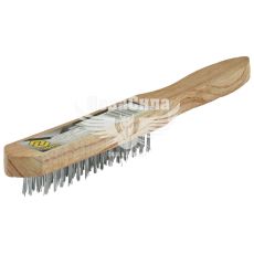 Щітка дротяна унів. 4-ох рядна (Vorel)