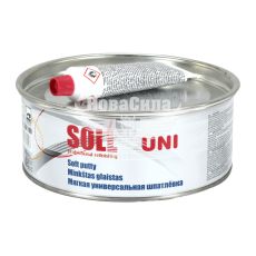 Шпаклівка (SOLL) універс. Uni 1кг. (мяка біла)