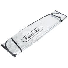 Шторка сонцезахисна лобова (CarLife) 130x60см. срібн.