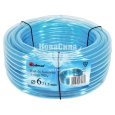 Шланг МБС прозорий 6мм. (Godmar) (1бухта 25м.)