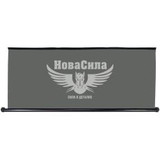 Шторка сонцезахисна на ролеті 110х57см. (CarLife) чорн.