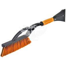 Щітка з скребком (Bi-Plast) 58см. зручна пласт. ручка (Oslo)