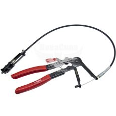Щипці для стягуючих хомутів 210мм. (Yato) (з гнучким тросом 615мм.)
