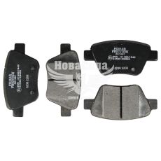 Колодки гальмівні VW Caddy III з10р.в. зад. (Bosch) (Fomar)