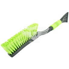 Щітка з скребком (Bi-Plast) 62см. з тверд. губк. на ручці