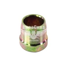 Втулка внешняя трубки ПВХ металлическая 6мм. (Skadi)