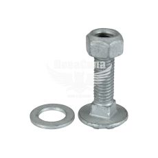 Болт + гайка борта прицепа (СНД) (М8) сіра