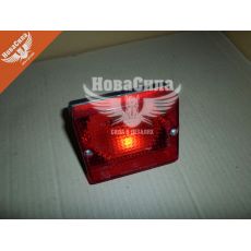 Ліхтар 3205-ПАЗ зад. червоний 103х83мм. (Автосвет)