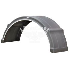 Крыло ун. (Domar) (460х1900х1300мм.) с белой полосой и литым креплением