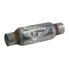 Глушитель заменитель катализатора (стронгер) 55х300 (Walline) (Х-резонатор)