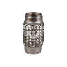 Гофра глушника 45х120мм. 3-х шарова (Walline) (довгий фланець)