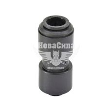 Соединитель аварийный трубки ПВХ редукция пластик 8х12мм. (John Guest)