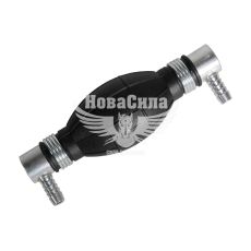 Груша для підкачки палива 8мм. (Vortex) (90* вбік/90* вбік)