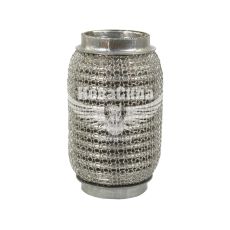 Гофра глушителя 45х120мм. 3-х слойная Interlock, кольчуга (AGK) (короткий фланец)