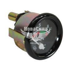 Датчик давления воздуха МТЗ в панель приб. манометр 12V (Skadi) с авар. сигнализацией