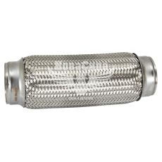 Гофра глушителя 55х220мм. 3-х слойная (AGK) (длинный фланец)