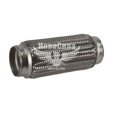 Гофра глушника 64х220мм. 3-х шарова (Walline) (довгий фланець)