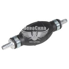 Груша для підкачки палива 8мм. (Vortex) (пряма/пряма)