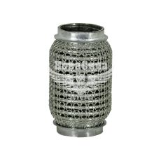 Гофра глушителя 45х120мм. 3-х слойная Interlock, кольчуга (Walline) (короткий фланец)
