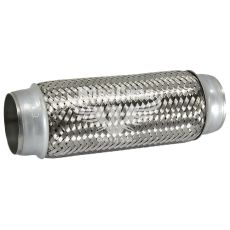 Гофра глушника 60х230мм. 3-х шарова (Shikoo) (довгий фланець)