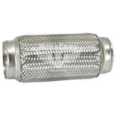 Гофра глушителя 64х200мм. 3-х слойная (AGK) (длинный фланец)