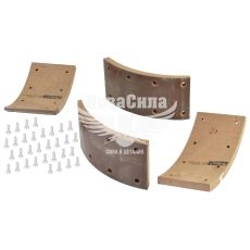 Накладка гальмівної колодки 3205-Паз пер./зад. (Трибо)