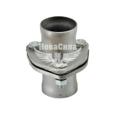 Рем. к-т. з'єднання глушника фланец 51мм. трикутник +2 вставки (Україна)