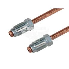 Трубка гальмівна унів. мідна М10х1,0 L-0,2м. (Walline) Іномарка