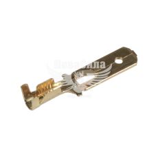 Розєм електропроводки папа латунь станд. (WTE) 6,3мм