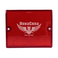 Скло ліхтаря зад. 3205-ПАЗ червоне (Автосвет) ЛАЗ