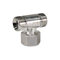 Штуцер трійник S27 з гайкою М22х1,5-М22х1,5-М22х1,5 (Agroimpuls)