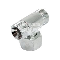 Штуцер трійник S27 з гайкою М22х1,5-М22х1,5-М22х1,5 (ДК)