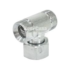 Штуцер трійник S36 з гайкою М30х1,5-М30х1,5-М30х1,5 (ДК)