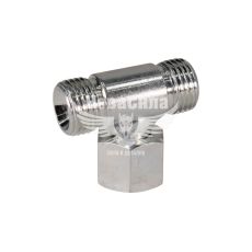 Штуцер трійник S19 з гайкою М16х1,5-М16х1,5-М16х1,5 (Agroimpuls)