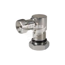 Штуцер кутовий S24 ГЦ М20х1,5-М20х1,5 (Agroimpuls) з контргайкою