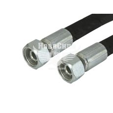 Шланг гідравлічний високого тиску 27 1SN ГОСТ обжим L-1,4 метра (Гідросила)