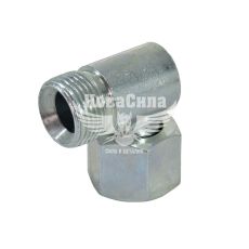 Штуцер кутовий S24 з гайкою М20х1,5-М20х1,5 (ДК)