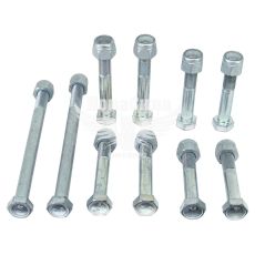 Болт реактивної тяги 2121-Нива набір з гайками (БелЗАН) (12х70/80/160)