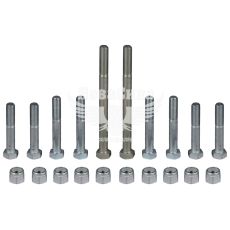 Болт реактивной тяги 2101-07 набор с гайками (БелЗАН) (12х70 / 80/150)