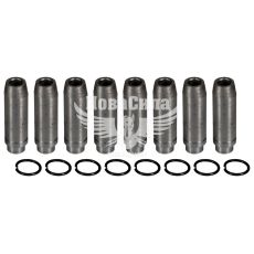 Втулка направл. клапан. 1102-ЗАЗ впуск + выпуск (АМЗ) (8шт.)