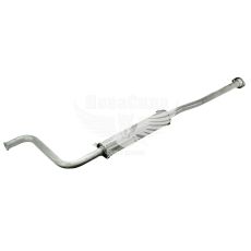 Глушитель (резонатор) средний 2110 1.5 8кл. L-146см. (ТМК) (от колена без катал.) (Тяжелый)