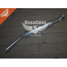 Глушитель (резонатор) средний 21213-Н.Тайга инжектор (Polmo) (нержавеющий)