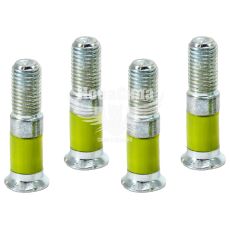 Гвинти дверей 2108-09 безшумні к-т. 4шт. (ДААЗ) (жовті)